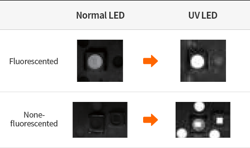 UV LED Fid. Camera